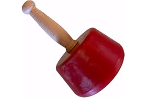 SOUTHERN STONE Stone Carvers Nylon Mallet (6" / 1.6kg, Red)