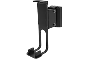 conecto Lautsprecher Wandhalterung, kompatibel mit Sonos® One, Sonos® One SL, Sonos® Play:1, Traglast: 3kg, schwarz