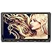 Produktbild PUMPKIN 2 Din Autoradio Moniceiver DVD Player mit GPS Navi 7 Zoll Bildschirm Unterstützt Bluetooth iPhone iPod 1080P Video FM RDS Radio Externe DTV Box Universal