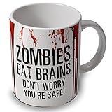 verytea Brains Zombie Kaffeebecher Zombies Eat Bloody-Tasse