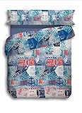 Composición del tejido: 50% Poliéster - 50% Algodón.- calidad: 57 HILOS/cm2; diseño estampado