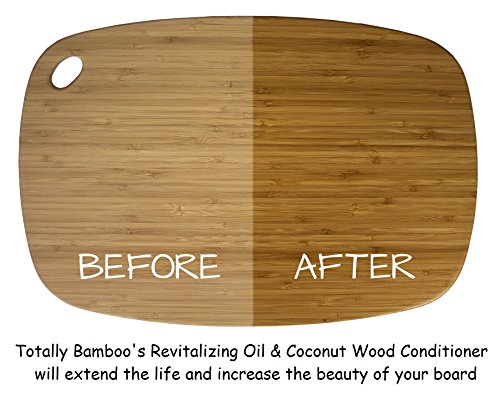 Totally Bamboo BA202225 Schneidbrett Greenlite 45 x 30 cm, Greenlite - 3