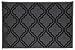 Produktbild Kashi Home Royal Collection Geometrische Deko Accent Ägyptische Bereich Teppich, Textil, schwarz, 20 Inches x 30 Inches