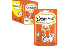 CT-TRONICS Catisfactions Snack para Gatos (Pollo)
