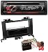 Produktbild caraudio24 Pioneer DEH-S410BT MP3 CD USB AUX Bluetooth Autoradio für Mercedes Sprinter ab 06 Rubbertouch