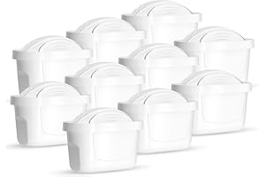 ‎PEARLCO PearlCo unimax+ Wasserfilter-Kartuschen, kompatibel mit Brita Maxtra+, Maxtra Style Marella Cool Mavea Pack 10