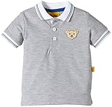 Steiff Baby Boys 0-24m Poloshirt 1/4 Arm 6513501 Plain Short Sleeve Polo Shirt