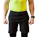 Produktbild urchoiceltd® qiangxing Herren Sport Thermo Kompressionsstrümpfe Elite Running Gym Schweiß Running Shorts Herren – Sporting Goods Running Gear Sports Apparel Gesundheit Fitness Crossfit Kleidung für Männer