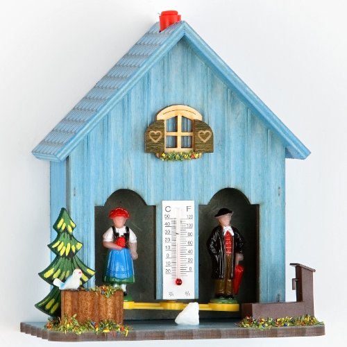 Wetterhaus blau