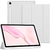UnDePlus Galaxy Tab S10 FE+ Plus 13.1in&ccedil; ile uyumlu Kılıf Flip Cover Kalem B&ouml;lmeli PC Case X620 X626 Gri