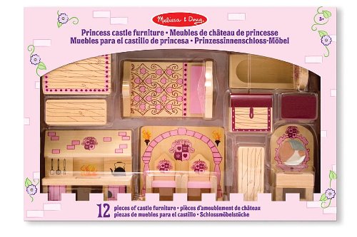Preisvergleich Produktbild Melissa & Doug 13570 - Prinzessinnenschloss-Möbel