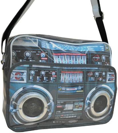 Ghetto Blaster Boom Box Postman Bag