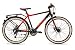 Produktbild S'COOL Kinder Xxstreet 21 Disc Jugendfahrrad, Red/Black Matt, 26 Zoll