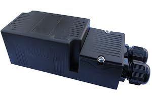 Säkerhetstransformator 230 V 12 V 50 W kortslutningsbeständig för poolbelysning