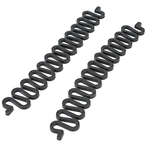 2x Plastic Magic French Hair Twist Braiding Tool Styling Bun Maker Roller Black