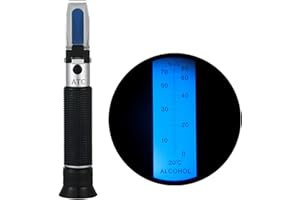 YIYEGO Refraktometer Frostschutz 4-in-1 Frostschutzprüfer Kühlflüssigkeit für Ethylenglykol, Propylenglykol, Gefrierpunkt von Kühlwasser Scheibenwasser AdBlue Batteriesäure(Anleitung in Deutsch)