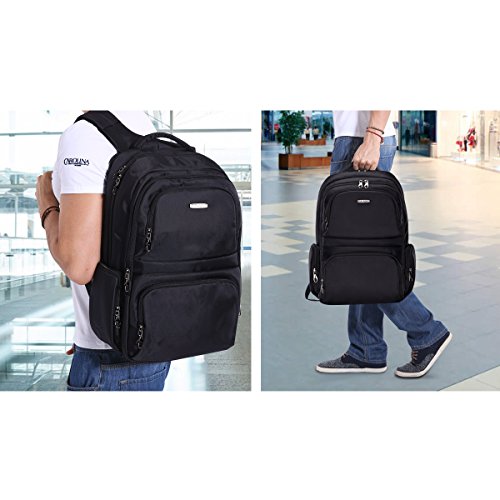 Polaris Laptop Rucksack Premium Black – Zwei Jahre Hassle Free Garantie - 7