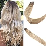 Produkt Details: Name:Balayage Menschenhaar;Farbe: #6/27/60; Das Haar Kann Nicht Gebleicht Werden, Aber Es Kann Zu Dunklerer Farbe Gefärbt Werden; Länge:14