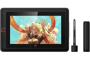 XP-PEN XPPen Artist 13.3 Pro V2 Tableta Gráfica con Pantalla con X3 Pro Chip Inteligente 16K Niveles de Presión, Tableta Gráfica Dibujo Digital con 8 Teclas y 1 Dial, Pantalla 99% sRGB Completamente Laminada