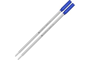 Monteverde średni długopis z miękkim wkładem do długopisów krzyżowych - niebieski (2 szt.)