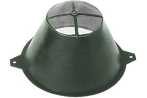 UNGROL JOYKK Filtres de Peinture réutilisables pour de Meilleures Performances dans Tous Les Types de Pistolets à Peinture - Vert armée - M