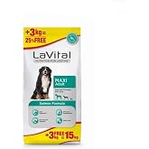 La Vital Somonlu Maxi Yetişkin K&ouml;pek Maması 15 kg
