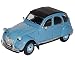 Produktbild Citroen 2cv Blau Grau 1949-1990 1/24 Welly Modell Auto mit individiuellem Wunschkennzeichen