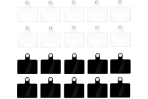 ACYDSR 20 Stück Handykette,Handykette Universal Telefon Patch, Multifunktional Handyband Handy Lanyard Patch für die Meisten Smartphones,Wasserdicht Handy Kette Patch