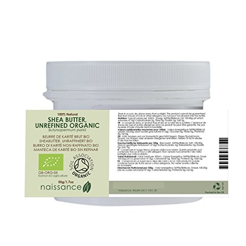 Bio Sheabutter, unraffiniert – 100% rein – bio-zertifiziert – 50g - 2