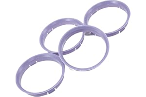 FELGENFACTORY Anelli di centraggio viola, 74,1-72,6 mm, compatibili con BMW 74,1-72,6 mm