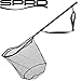 Produktbild Spro Freestyle Landing Net Black 3m 50x40x50cm - Teleskop Kescher zum Spinnfischen, urban fishing, Unterfangkescher, Spinnkescher