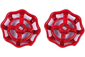 YHENLOVTT Wasserhahn-Griff-Schieberventil, stabiles Ventil-Handrad, Gusseisen-Konstruktion, geeignet für Kupfer-Schieber und Absperrventile, einfache Installation (7 mm)