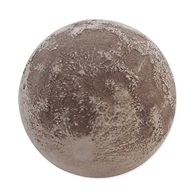 TotalCadeau Lampe télécommandée apparence Lune lumineux lumiere deco LED