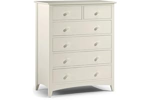 Julian Bowen Cameo 4+2 Chest - Stone White Chests