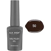 ALIX AVIEN Kahverengi Kalıcı Oje 50-yoğun Renk Veren Jel Oje 12 Ml-nail Uv Gel Polish 50