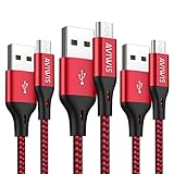 micro usb kabel 3m 【Was Sie Bekommen】3pack 2m/6.6ft Micro USB Kabel, AVIWIS bietet 24 Monate Ersatzgarantie und 100% Zufriedenheitsgarantie.