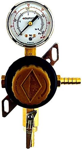 1-Way Secondary Air Regulator - Polycarbonate Bonnet: 1 Hose Barb x 1 Plug by Taprite