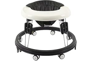 GZIZTX Baby Walker, Walkers for Baby with 8 Universal Wheels, 9 Adjustable Heights, Foldable Baby Walkers for Toddlers Girls and Boys