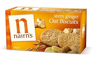 (Pack Of 6) - Stem Ginger Wheat Free Biscuits | NAIRN'S OATCAKES