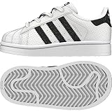  Adidas Superstar I, Zapatillas de Estar por casa Bebé Unisex, Blanco Negbas/Ftwbla 000, 20 EU