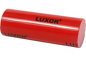 Pâte à polir solide LUXOR ROSE - Polissage préparation pour tous métaux, or, argent, inox, acier, bronze, laiton, cuivre.. - Ø30x80mm