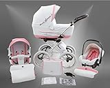 solide Stahlkonstruktion, höhenverstellbarer Schiebegriff, Verstellbare Haube, Nutzung als Buggy uvm