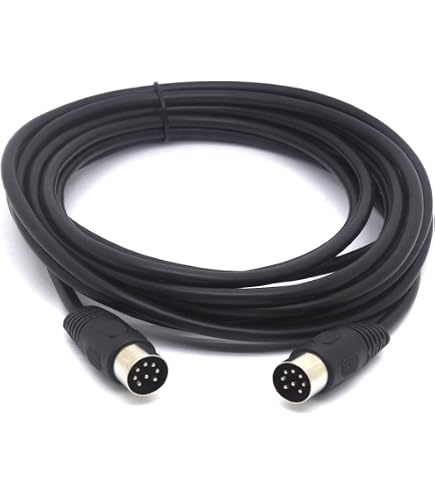 Cavo DIN 7 Pin A 2 RCA Maschio, 50 Cm, Per Apparecchi Hi-fi Bang & Olufsen, Naim E Quad - 3
