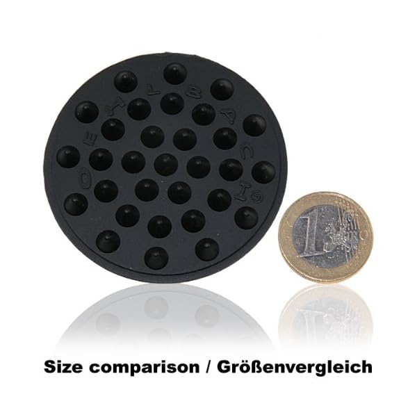 OEHLBACH Shock Absorber (4 Stück), elastisch schwarz (55038) – Bild 3