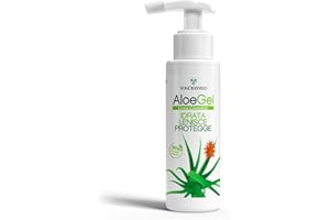 Vonderweid AloeGel - Gel d'Aloe Vera Pur + Gel d'Aloe Arborescens | Gel Apaisant Hydratant et Protecteur aux Aloès Italiens | Gel d'aloès pur non pasteurisé | 100 ml
