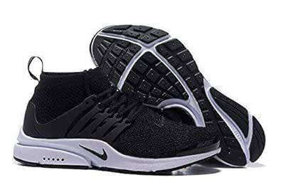 nike air presto ultra flyknit blue running shoes