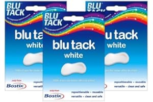 3 X Original Bostik Blu Tack Tac adhésif réutilisable non toxique pour Home & Office