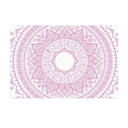 kwmobile Aufkleber Sticker für Apple MacBook Air 13″ (ab Mitte 2011) Skin Folie Voderseite Decal Indische Sonne Design - 3