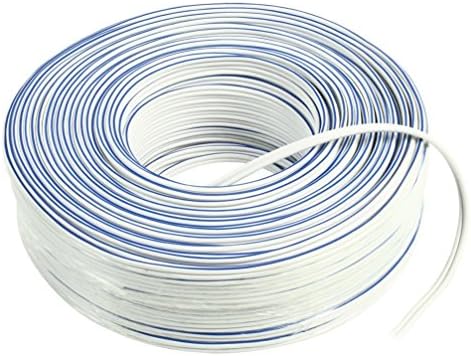 C4A® 3m White Loud Speaker Cable 2x 1.5mm² / Multi Strand (3 Metre)