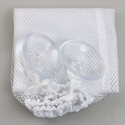 TRIXES Netztasche/-halterung zum Aufbewahren und Trocknen von Badewannenspielzeug (mit Saughalterung) - 3